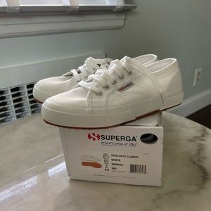 SUPERGA 2750 Cotu Classic White NIB SIZE 7